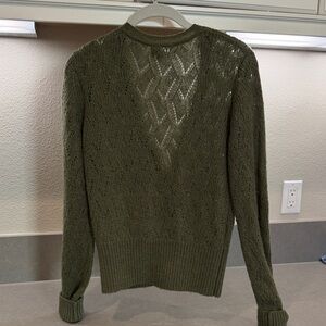 Molo Girls Forest Green Cardigan